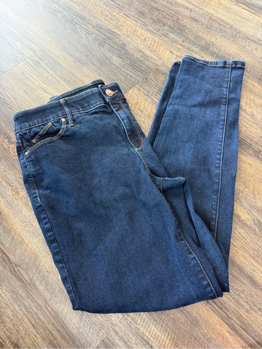 Chico's Dark Indigo Skinny Jeans
